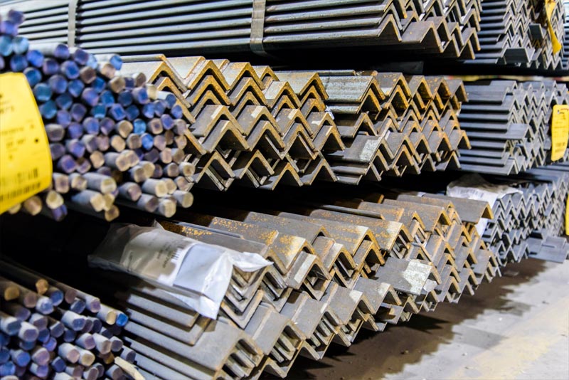 Stack of steel inventory